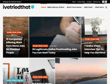 Tablet Screenshot of ivetriedthat.com